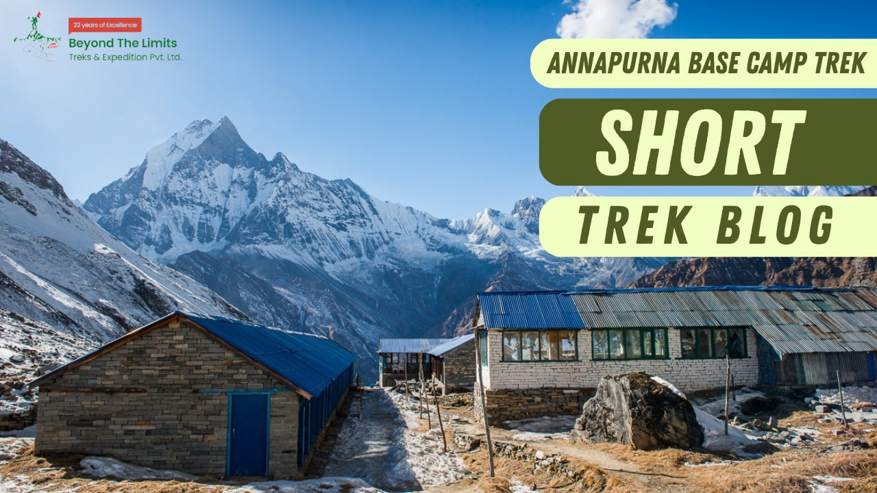 Short Annapurna Base Camp Trek Itinerar